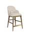 Currey and Company - Counter Stool - Vario - Chanterelle / Satin Brass- Union Lighting Luminaires Decor