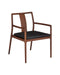 Currey and Company - Chair - Ming Wedding - Natural / Black- Union Lighting Luminaires Decor
