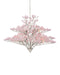 Currey and Company - 12 Light Chandelier - Fiorella - Pink / Contemporary Silver Leaf- Union Lighting Luminaires Decor