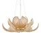 Currey and Company - LED Chandelier - Oblivion - Natural / Coco Cream- Union Lighting Luminaires Decor