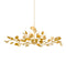Currey and Company - Six Light Chandelier - Lunaria - Contemporary Gold Leaf- Union Lighting Luminaires Decor