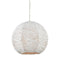 Currey and Company - Three Light Pendant - Octavia - Whitewash / White- Union Lighting Luminaires Decor