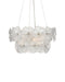 Currey and Company - Three Light Chandelier - Mallow - Clear / Champagne- Union Lighting Luminaires Decor