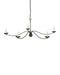Currey and Company - Five Light Chandelier - Franz - Black- Union Lighting Luminaires Decor