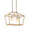 Currey and Company - Two Light Outdoor Lantern - Denison - Natural / Bronze / Frosted White- Union Lighting Luminaires Decor