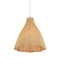 Currey and Company - One Light Outdoor Pendant - Cabo - Natural / Cream / White- Union Lighting Luminaires Decor