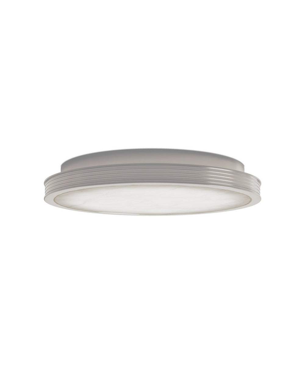Currey and Company - LED Flush Mount - Aydan - Natural / Antique Nickel- Union Lighting Luminaires Decor