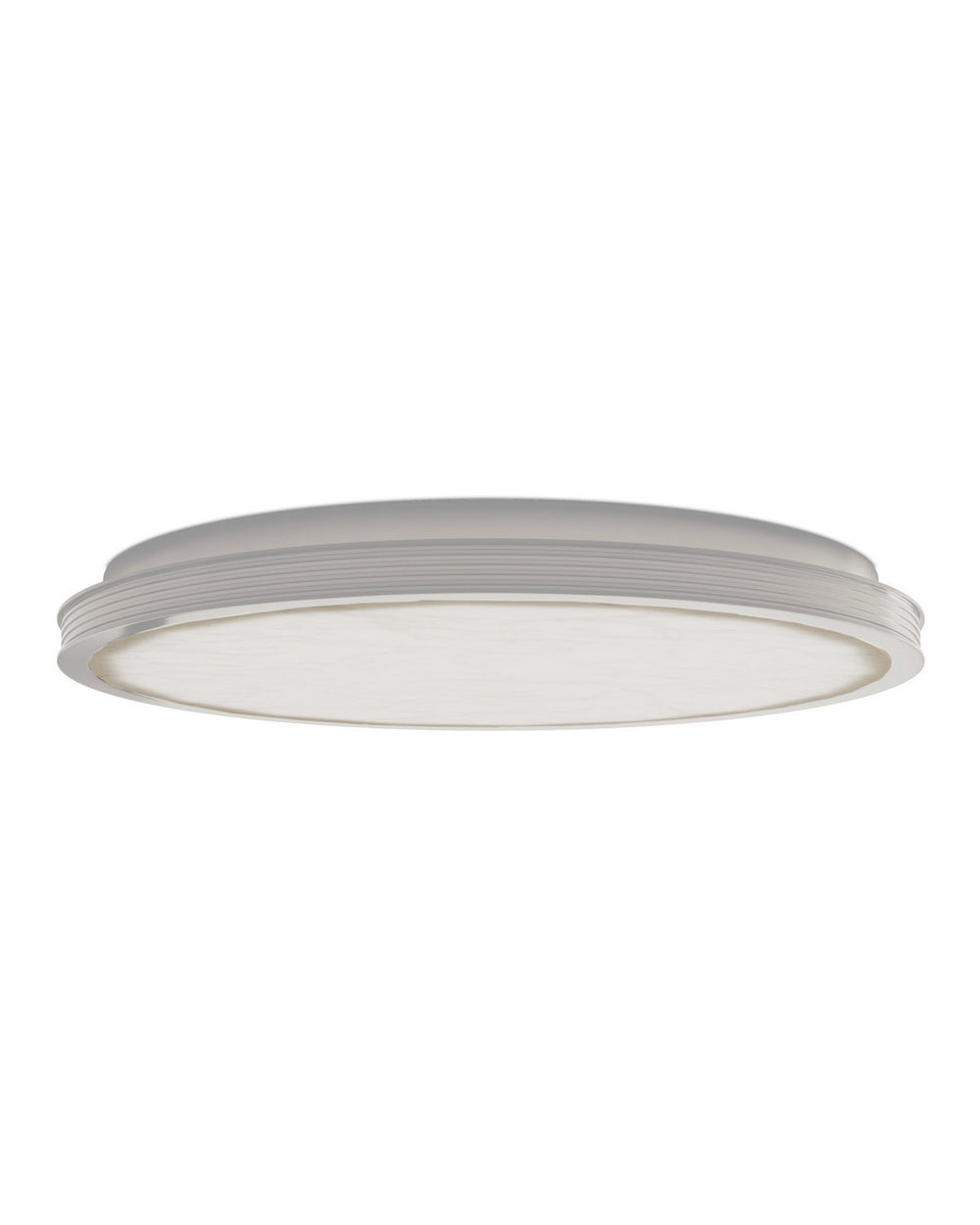 Currey and Company - LED Flush Mount - Aydan - Natural / Antique Nickel- Union Lighting Luminaires Decor