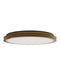 Currey and Company - LED Flush Mount - Aydan - Natural / Brushed Brass- Union Lighting Luminaires Decor