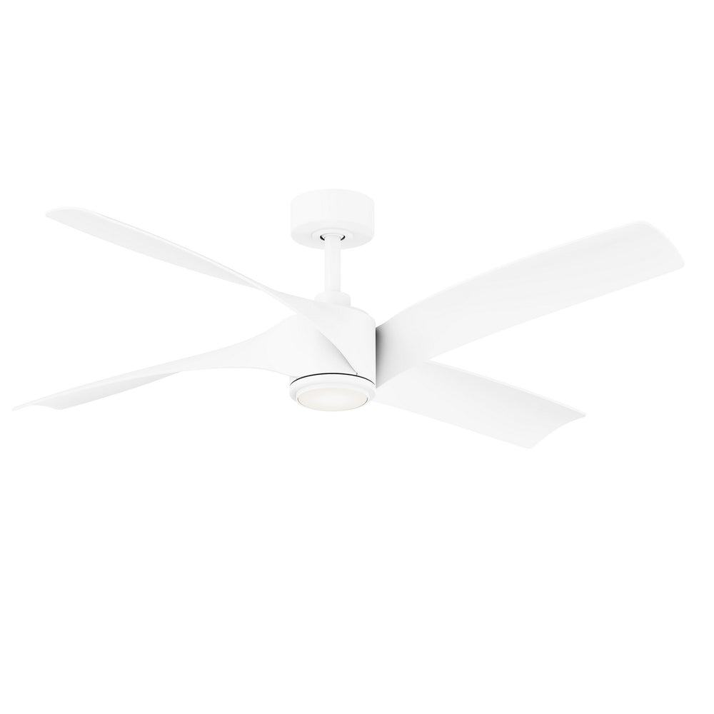 Kendal Canada - 52" Ceiling Fan - Swish - White- Union Lighting Luminaires Decor
