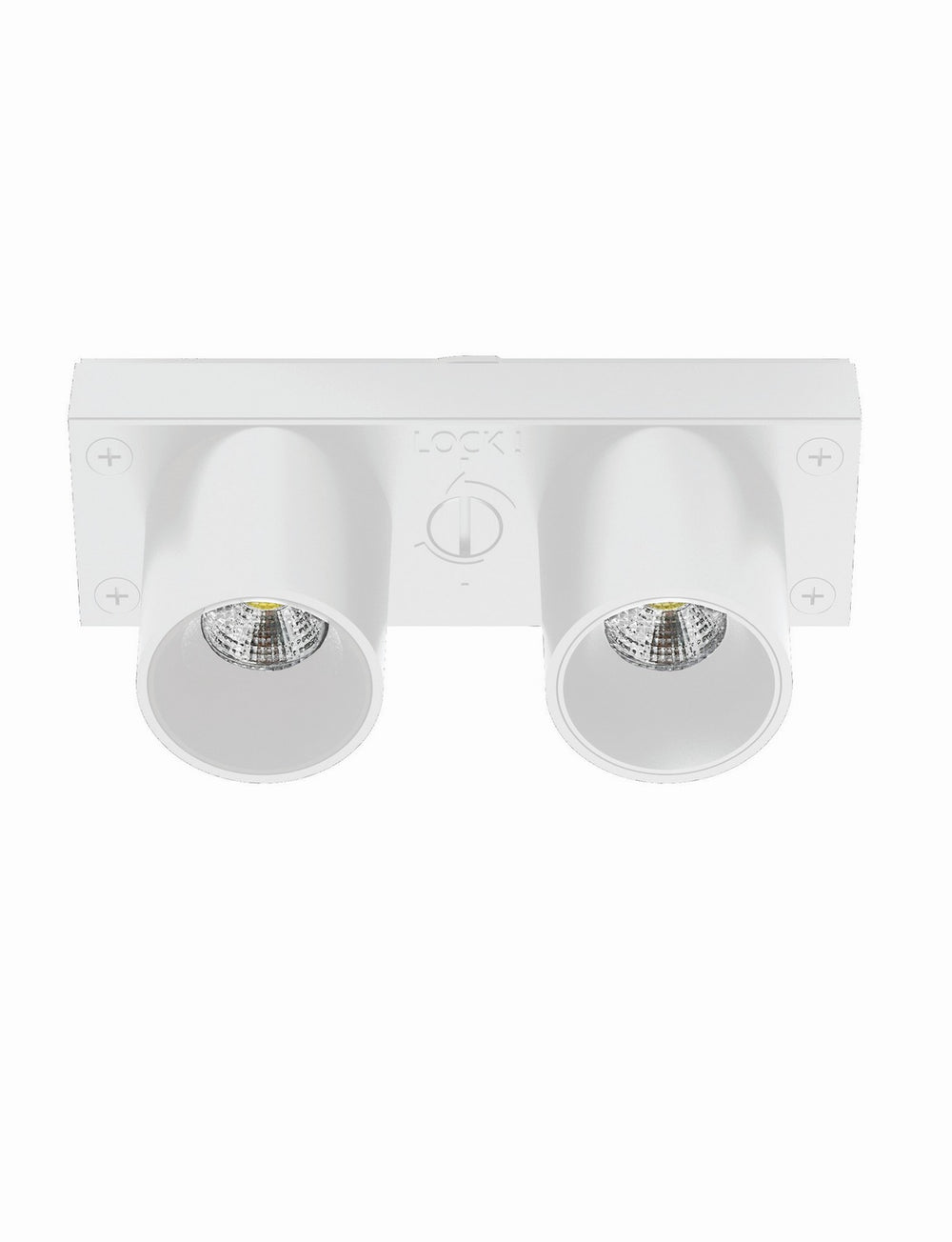 Eurofase Canada - LED Twin Head Recessed - Construct - White- Union Lighting Luminaires Decor