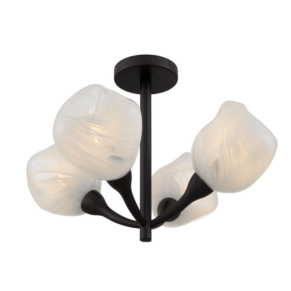 Quoizel - LED Semi-Flush Mount - Adelyn - Oil Rubbed Bronze- Union Lighting Luminaires Decor