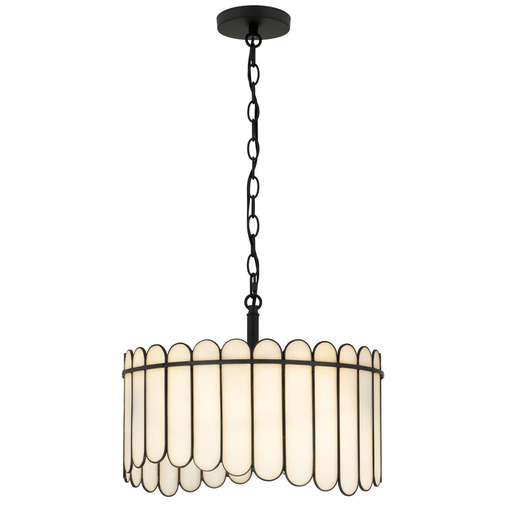 Quoizel - Three Light Pendant - Annabelle - Matte Black- Union Lighting Luminaires Decor