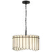 Quoizel - Three Light Pendant - Annabelle - Matte Black- Union Lighting Luminaires Decor