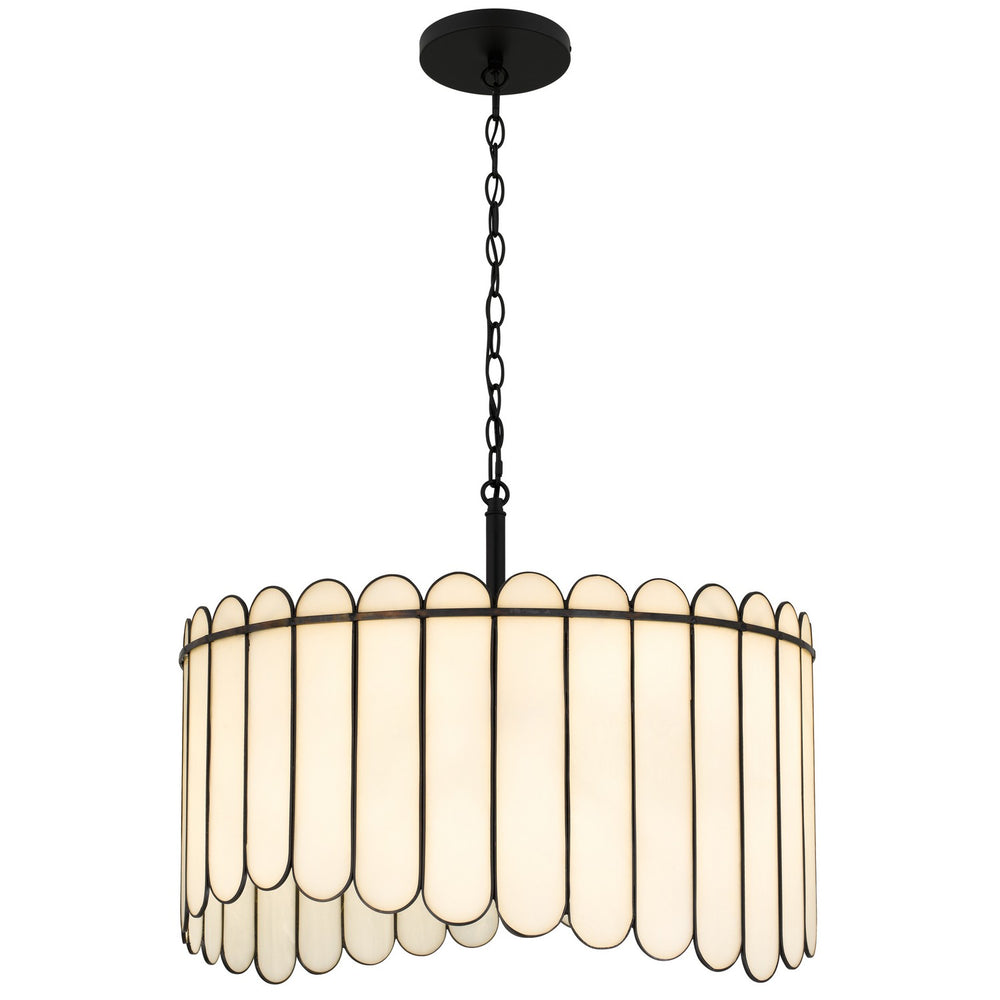 Quoizel - Four Light Pendant - Annabelle - Matte Black- Union Lighting Luminaires Decor