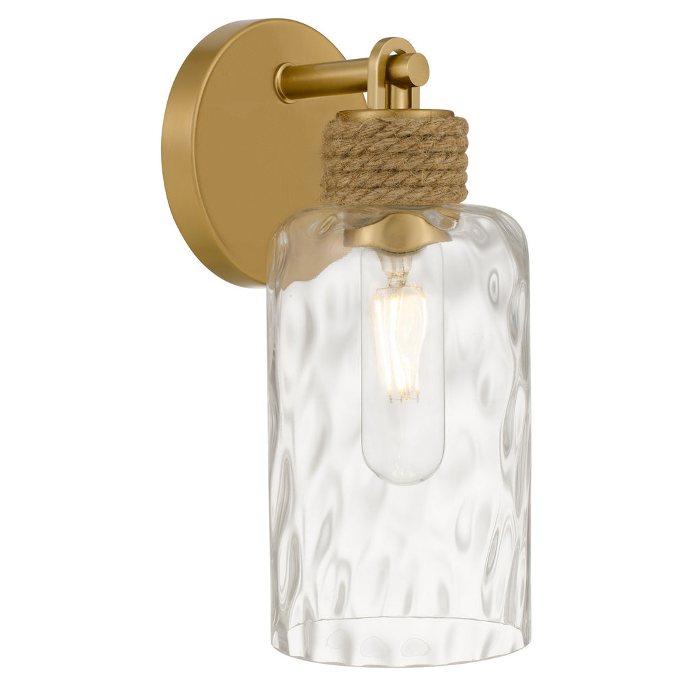 Quoizel - One Light Wall Sconce - Baltic - Brushed Gold- Union Lighting Luminaires Decor