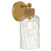 Quoizel - One Light Wall Sconce - Baltic - Brushed Gold- Union Lighting Luminaires Decor