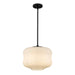 Quoizel - One Light Pendant - Cara - Matte Black- Union Lighting Luminaires Decor