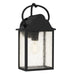 Quoizel - One Light Outdoor Wall Lantern - Damian - Matte Black- Union Lighting Luminaires Decor