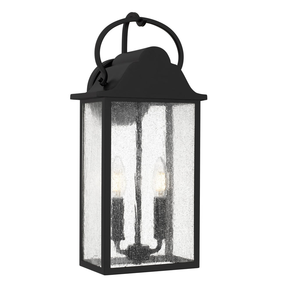 Quoizel - LED Outdoor Wall Lantern - Damian - Matte Black- Union Lighting Luminaires Decor