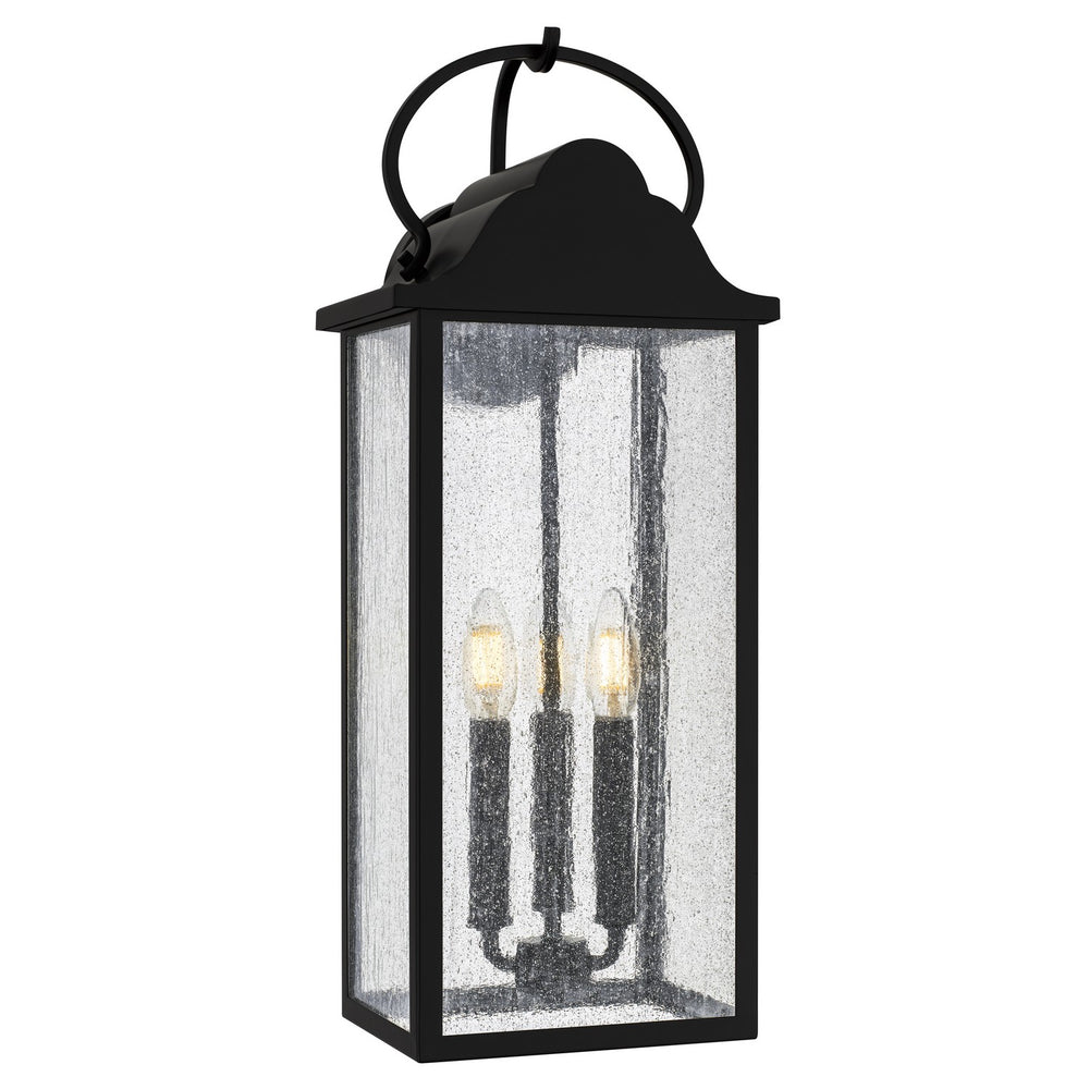 Quoizel - LED Outdoor Wall Lantern - Damian - Matte Black- Union Lighting Luminaires Decor