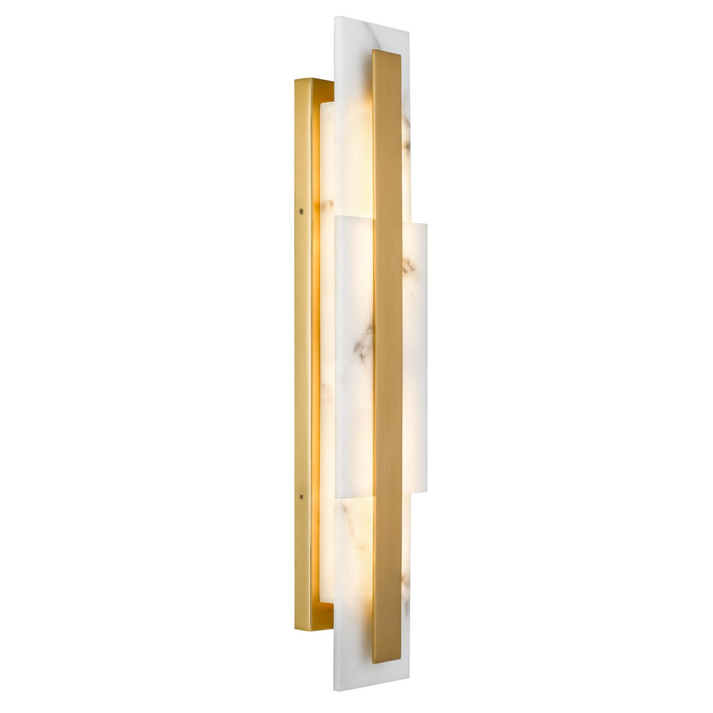 Quoizel - LED Wall Sconce - Esme - Brushed Gold- Union Lighting Luminaires Decor