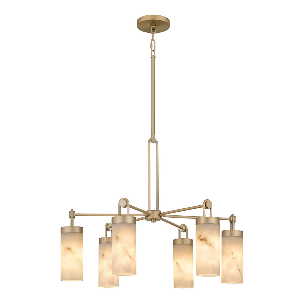 Quoizel - LED Chandelier - Gianna - Bronze Gold- Union Lighting Luminaires Decor