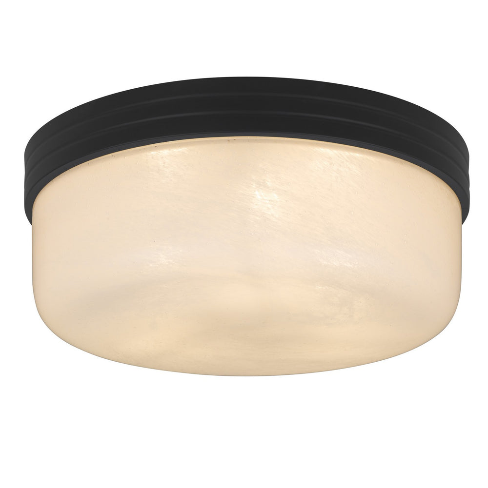 Quoizel - LED Flush Mount - Langford - Matte Black- Union Lighting Luminaires Decor