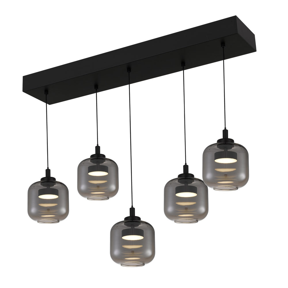Quoizel - LED Island Pendant - Lenora - Matte Black- Union Lighting Luminaires Decor
