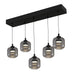 Quoizel - LED Island Pendant - Lenora - Matte Black- Union Lighting Luminaires Decor