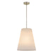 Quoizel - One Light Pendant - Peregrine - Brushed Nickel- Union Lighting Luminaires Decor