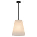 Quoizel - One Light Pendant - Peregrine - Matte Black- Union Lighting Luminaires Decor