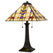Quoizel - Two Light Table Lamp - Draxen - Valiant Bronze- Union Lighting Luminaires Decor