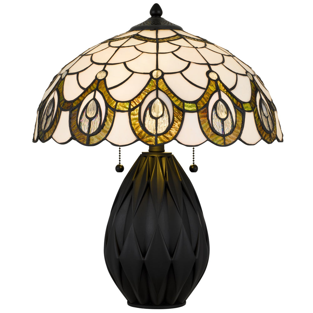 Quoizel - Two Light Table Lamp - Orla - Matte Black- Union Lighting Luminaires Decor