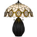 Quoizel - Two Light Table Lamp - Orla - Matte Black- Union Lighting Luminaires Decor