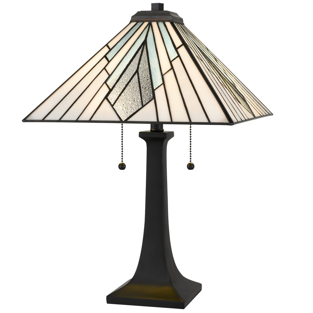 Quoizel - Two Light Table Lamp - Duvane - Matte Black- Union Lighting Luminaires Decor