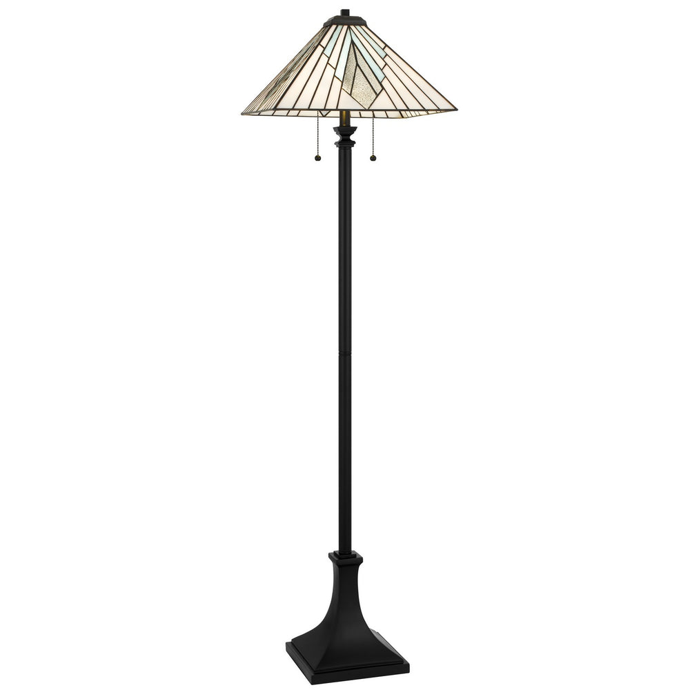 Quoizel - Two Light Floor Lamp - Duvane - Matte Black- Union Lighting Luminaires Decor