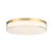 Savoy House - LED Flush Mount - Clarion - Brass- Union Lighting Luminaires Decor
