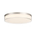 Savoy House - LED Flush Mount - Clarion - Satin Nickel- Union Lighting Luminaires Decor