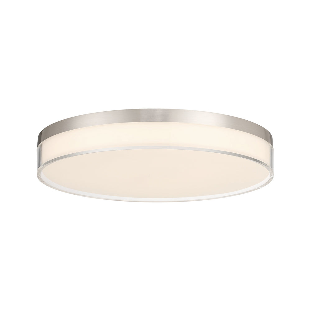 Savoy House - LED Flush Mount - Clarion - Satin Nickel- Union Lighting Luminaires Decor