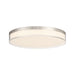 Savoy House - LED Flush Mount - Clarion - Satin Nickel- Union Lighting Luminaires Decor