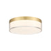 Savoy House - LED Flush Mount - Clarion - Brass- Union Lighting Luminaires Decor