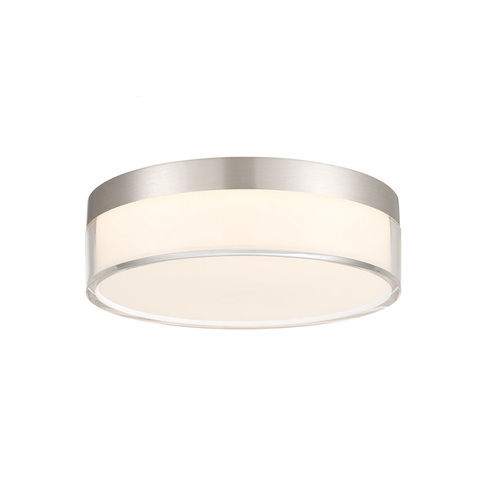 Savoy House - LED Flush Mount - Clarion - Satin Nickel- Union Lighting Luminaires Decor