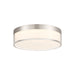 Savoy House - LED Flush Mount - Clarion - Satin Nickel- Union Lighting Luminaires Decor