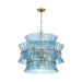 Crystorama - Eight Light Chandelier - Abigail - Aged Brass- Union Lighting Luminaires Decor