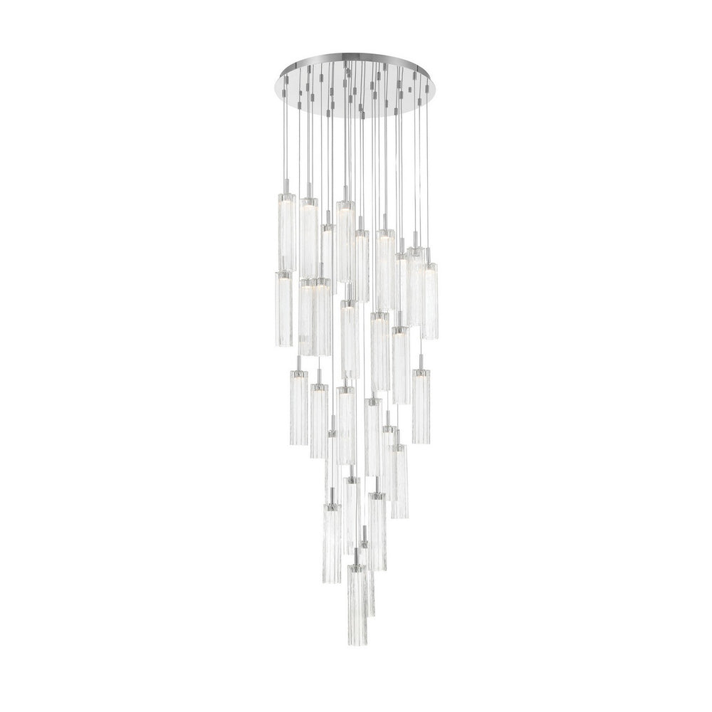 Crystorama - LED Pendant - Addis - Polished Chrome- Union Lighting Luminaires Decor