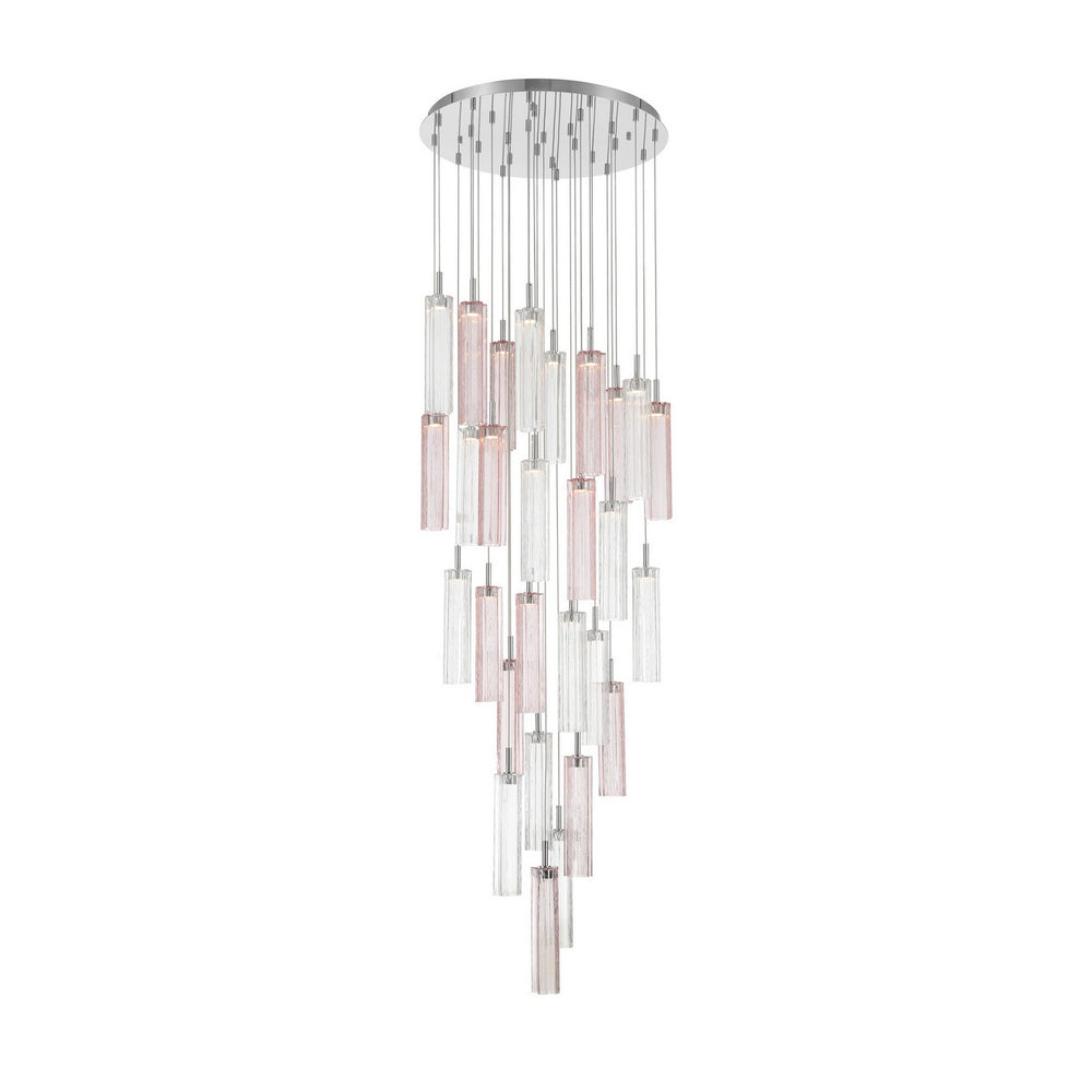 Crystorama - LED Pendant - Addis - Polished Chrome- Union Lighting Luminaires Decor