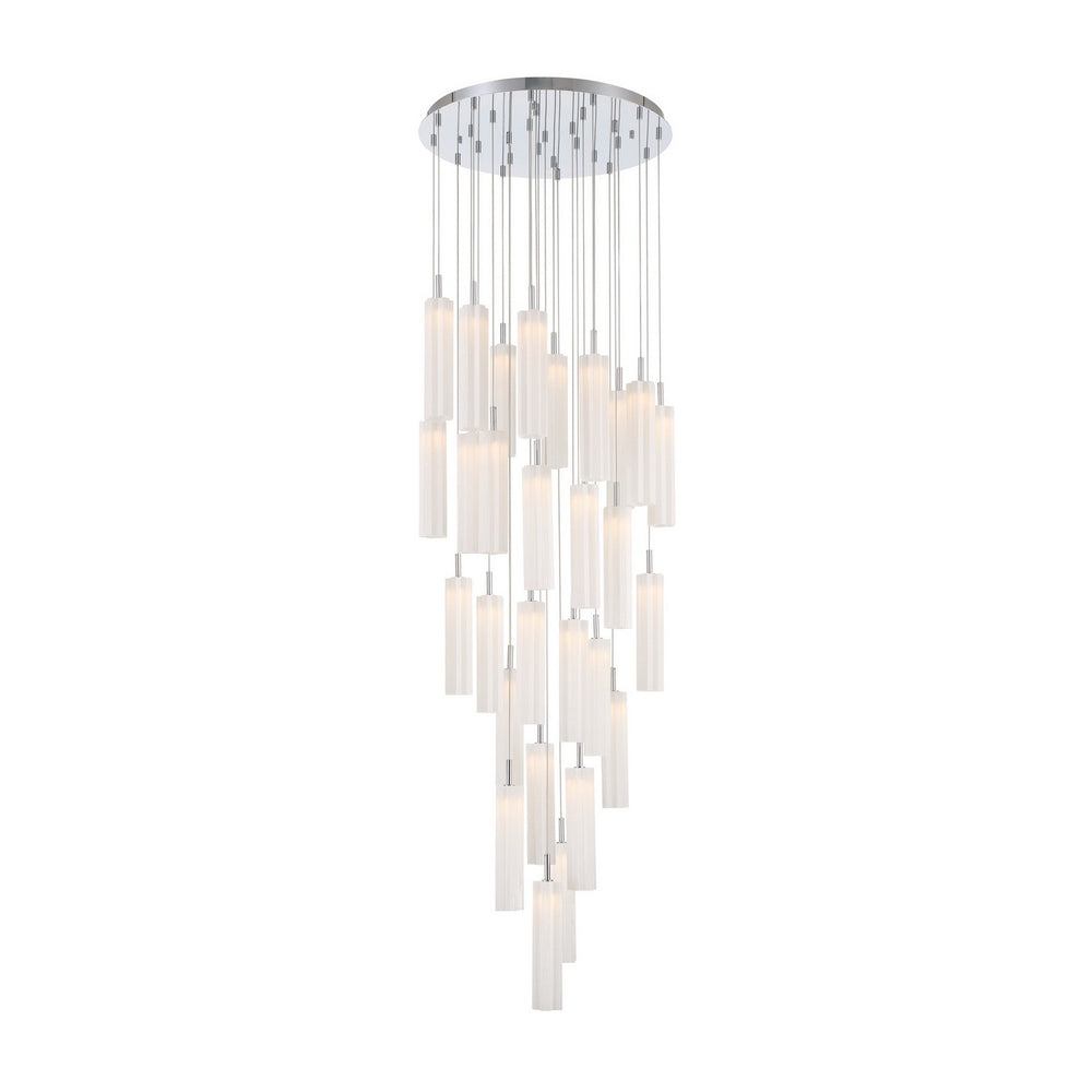Crystorama - LED Pendant - Addis - Polished Chrome- Union Lighting Luminaires Decor
