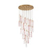Crystorama - LED Pendant - Addis - Aged Brass- Union Lighting Luminaires Decor