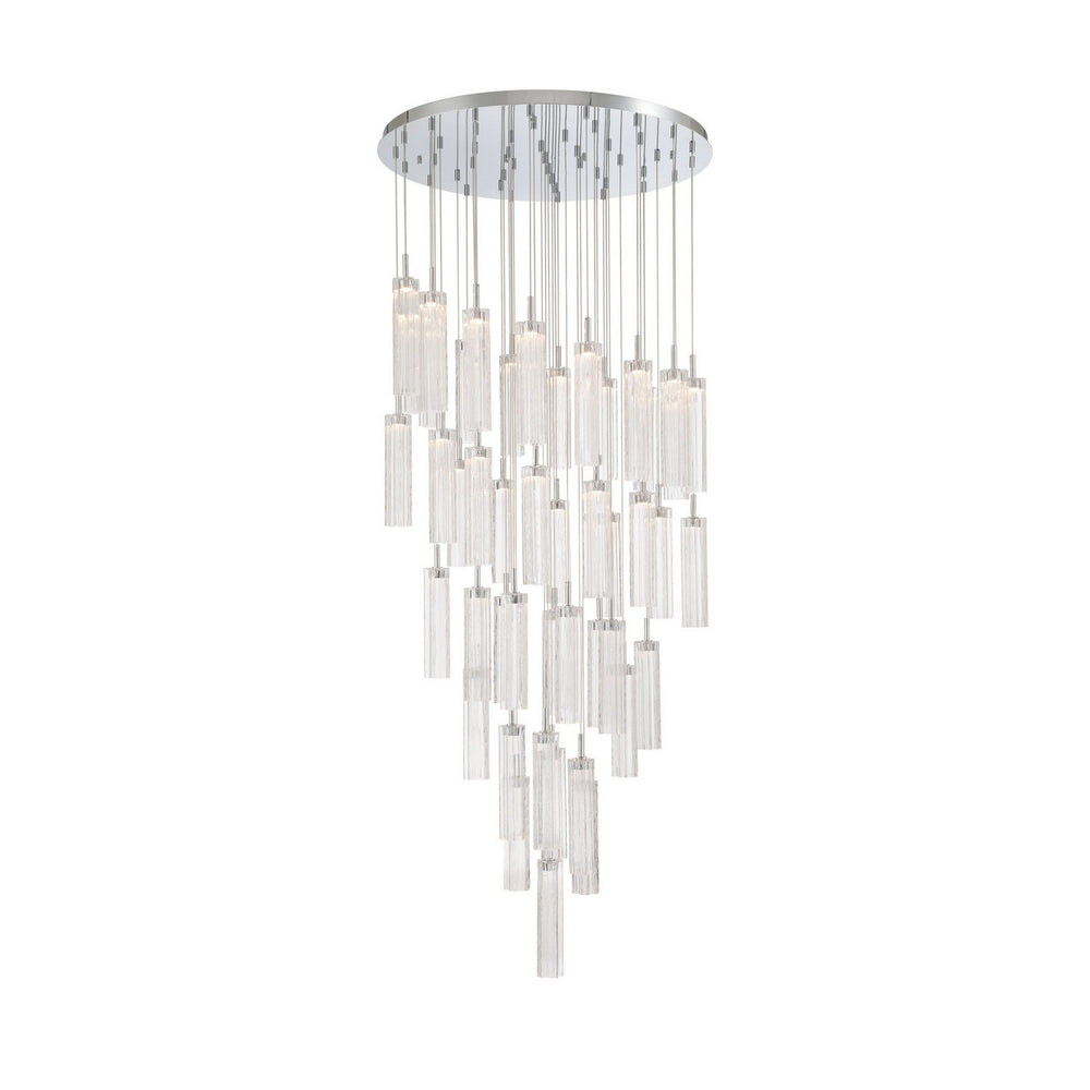 Crystorama - LED Pendant - Addis - Polished Chrome- Union Lighting Luminaires Decor